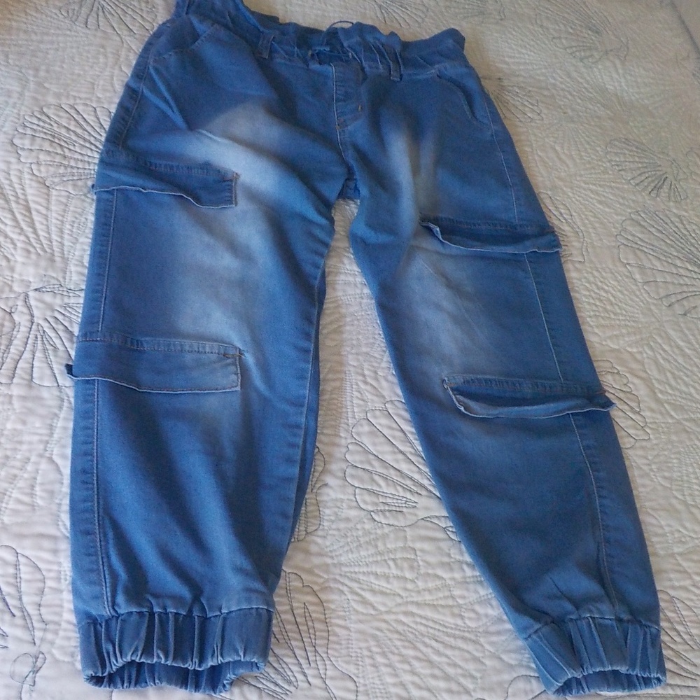 V.I.P. Pull-On Denim Stretch Jeans